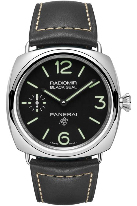 panerai radiomir black seal logo acciaio watch - pam00380|Panerai Radiomir Black Seal .